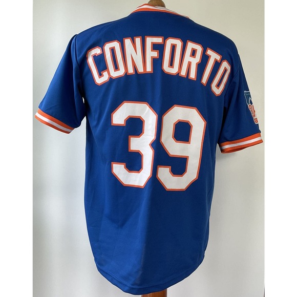 BROOKLYN CYCLONES SGA MICHAEL CONFORTO BLUE MINOR LEAGUE JERSEY SIZE SMALL - Picture 3 of 8